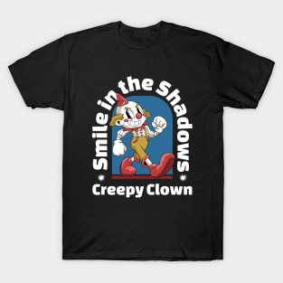 Creepy Jester Halloween T-Shirt